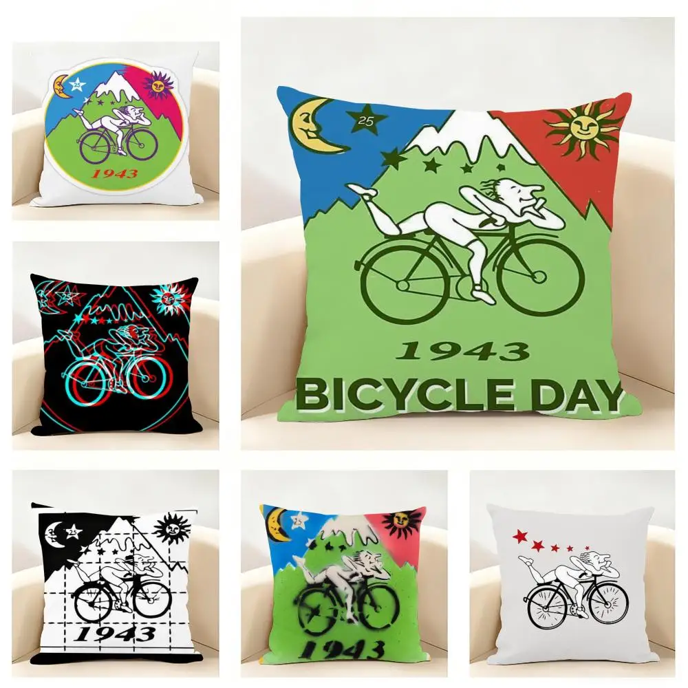 

Historic Scientific A-Albert Hofmann Cushion Cover Linen Pillowcase Soft for Sofa Bed Home Room Decor