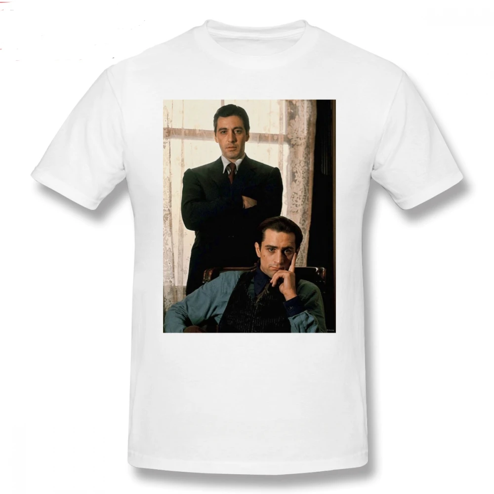 Men The Godfather The Godfather Al Pacino Robert De Niro T-Shirt Cotton Tee Shirt Cute Casual Male mens designer clothes manga