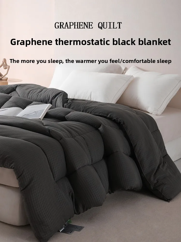 

aphene Winter Quilt Thiened Warm Single Double Dormi Spring Autumn Core Waable Four Seasons Air Conditioner Cotton ...