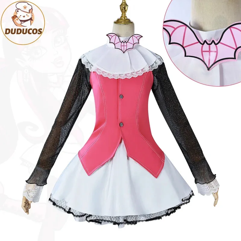 

Monster High Draculaura Косплей Розовая Юбка Платье Высокая Девушка Косплей Костюм Парик Хэллоуин Женщины Необычные Ролевые Игры Наряд Вампира