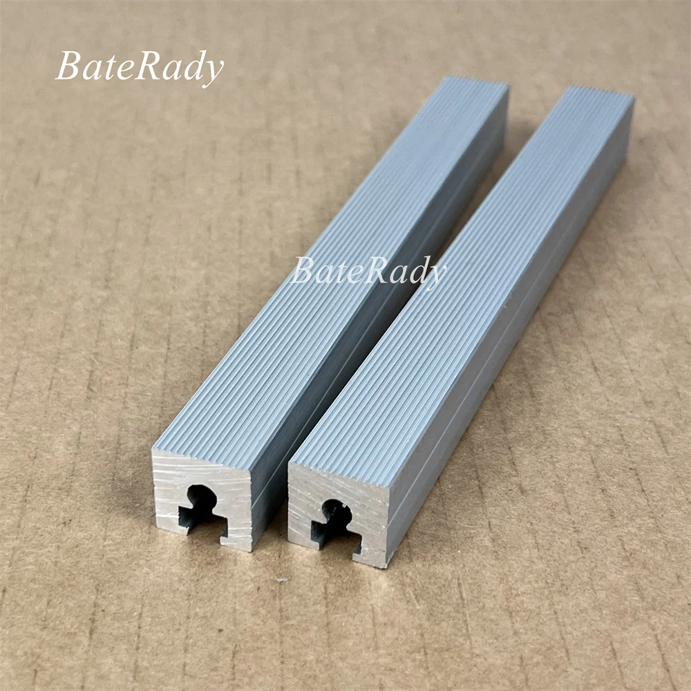 BateRady Tea Bag Sealing Machine Clamp,Vertical Packaging Machine Sealing Block,Three side sealing module stripe,1pair