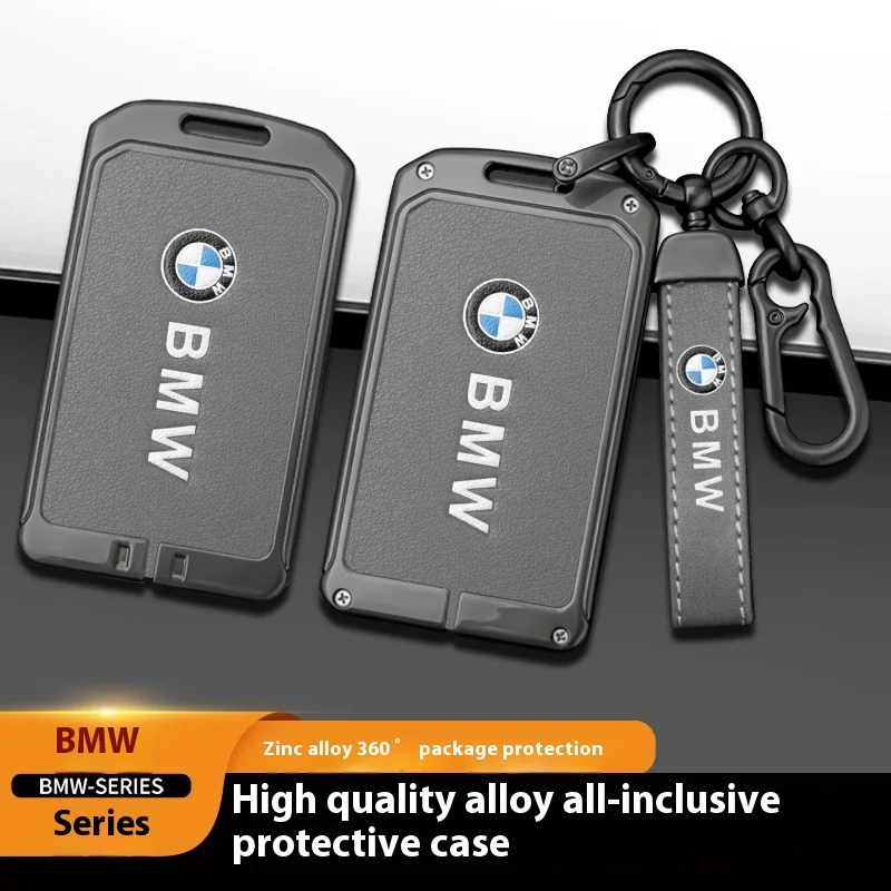 Car Zinc Alloy Key Case Bag Key Chain Metal Key Shell For BMW M3 M4 M5 X1 X3 X5 X7 F25 F15 F10 F20 F01 G20 G30 F30 G11 G01 G05