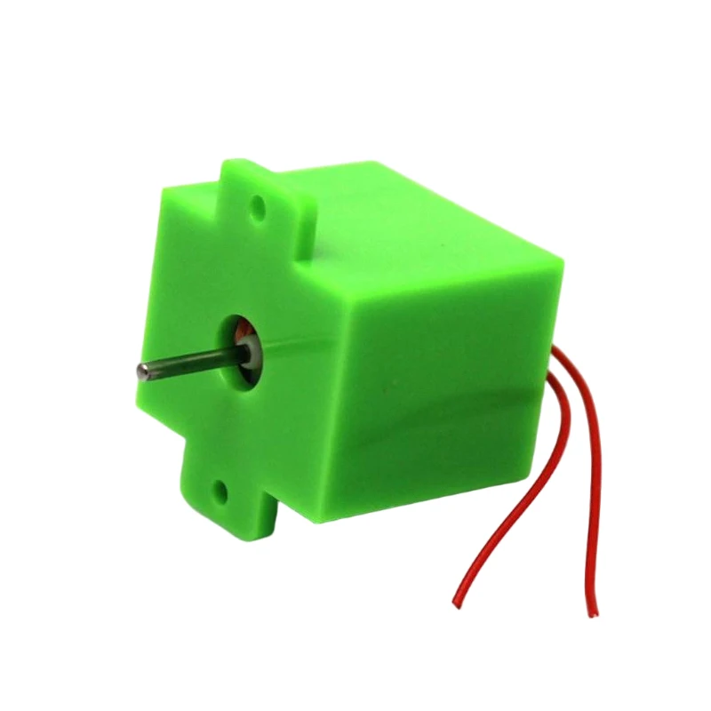 3V Mini Wind DC Generator Motor 1.5mm Shaft DIY Science Experiment Motor Lights LED Handmade Wind Power Model Parts