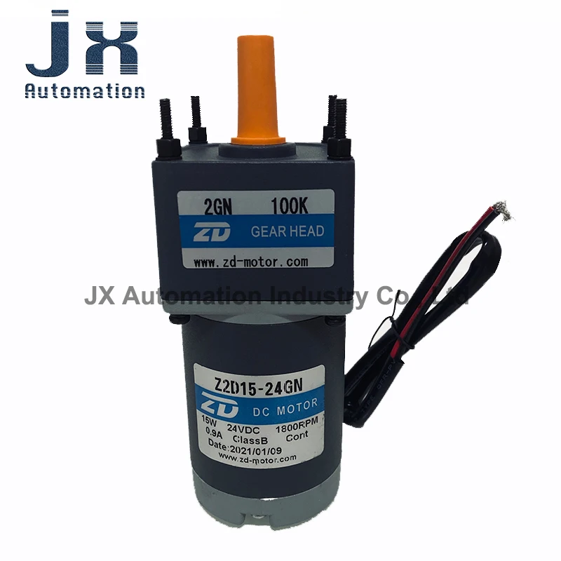 24V/15W DC Motor Z2D15-24GN-2GN10K Z2D15-24GN-2GN100K Z2D15-24GN-2GN200K For Mask Machine