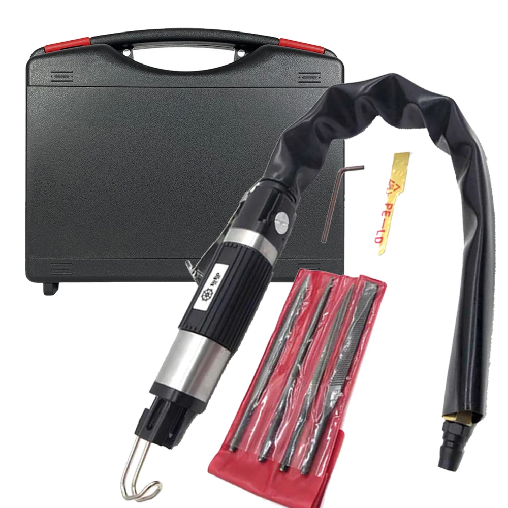 High-Power Pneumatic Air File Tool AF10A Reciprocating File Wood Furniture Polishing Tools File Polisher Narrow Gap Wood Crafts