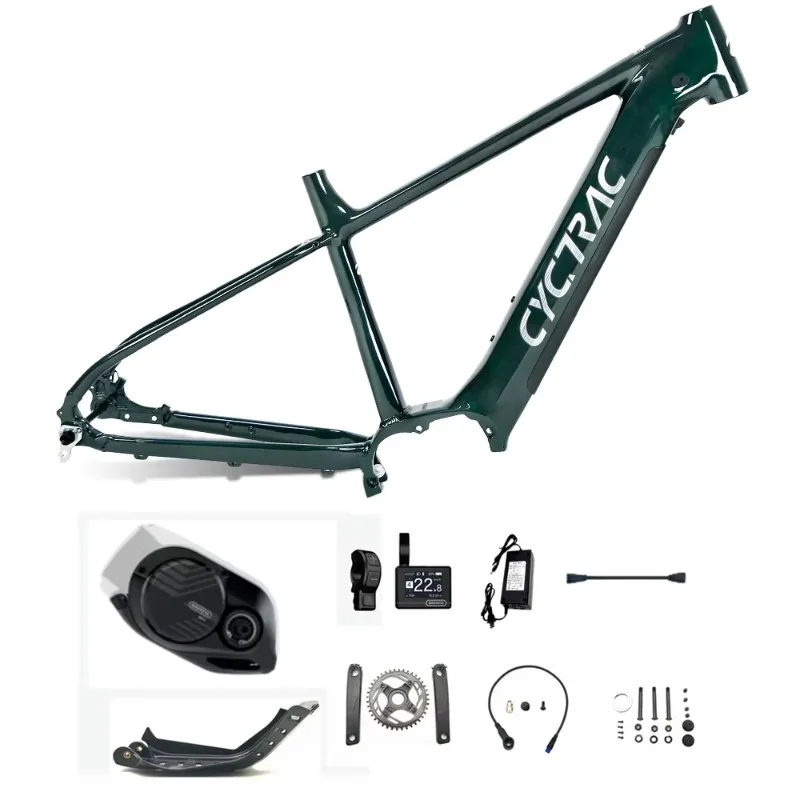 

Cheap Bafang Ebike Conversion Kit Mid Drive Motor 250W Electric Bicycle EMTB 29 Alu Alloy Frame With 48V13A Hidden Battery