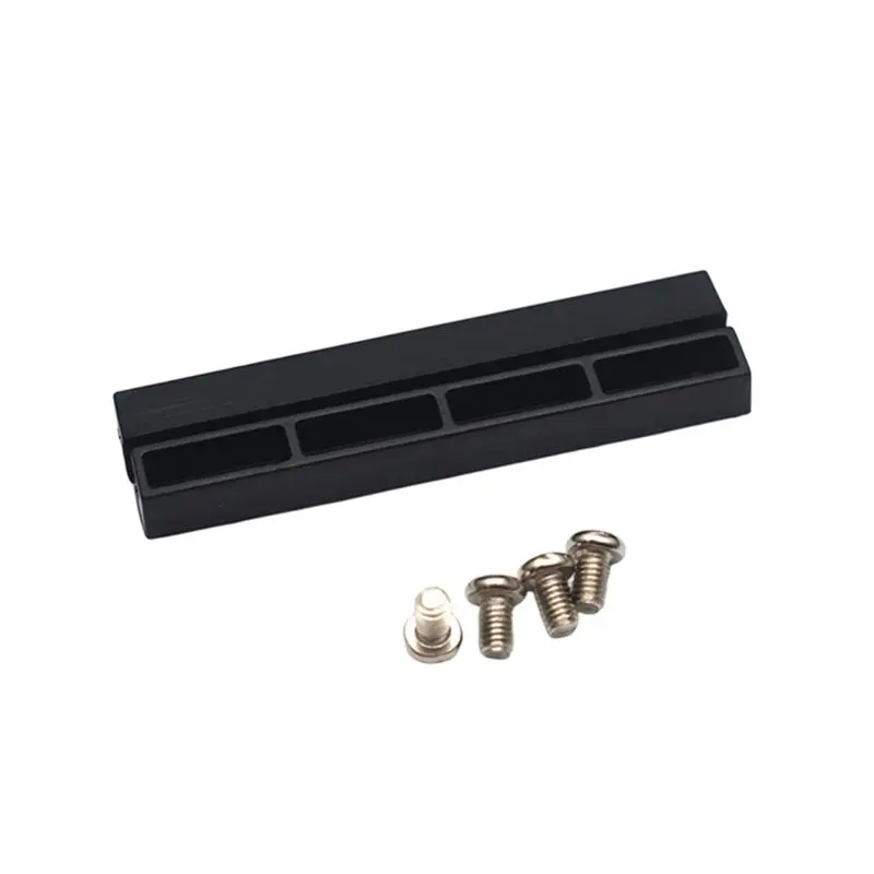 CGDS-Pickup DIY Kits 4.5MM Rounded Corner Rail Blade Humbucker Pickup Kits- Lastic Bobbin 4C Cable