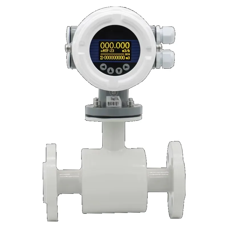 qt instrument electromagnetic flowmeter 0.5% accuracy flow meter sensor