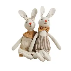 Danish cute bunny doll fabric simulation animal pacification doll children's baby toys birthday gifts