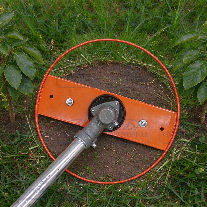 2 Teeth Seedling Protection Disc Lightweight Lawn Mower Blade Protector For Brush Cutter Garden Weeding Tool Accessory
