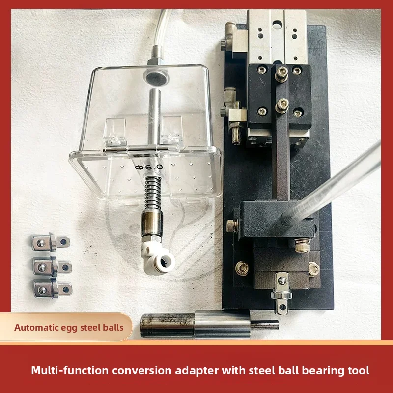 Steel & Copper Ball Riveting Punch with Ratchet Socket Adapter – Press Tool for Door Closers & Solenoid Valves