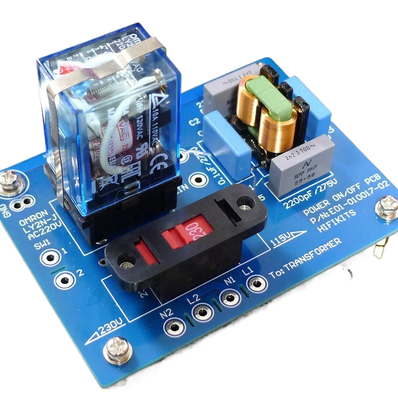 EMI anti-interference relay switch voltage   conversion board