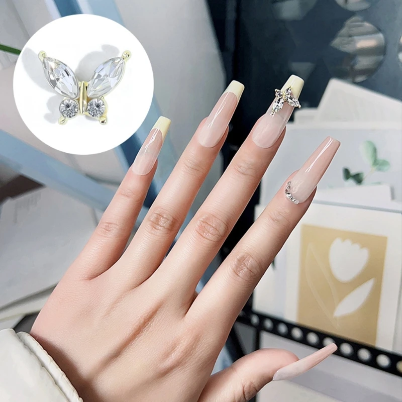 E1YE – pour ongles, pierres précieuses en métal, artisanat, diamants, bijoux en cristal