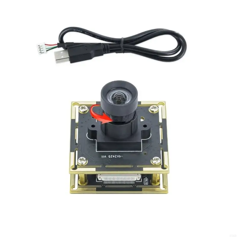 

C90F 8MP 4K CLEAR WEBCAM MODULE IMX2174 Sensoring шириной 100 ° шириной для интеллектуальных