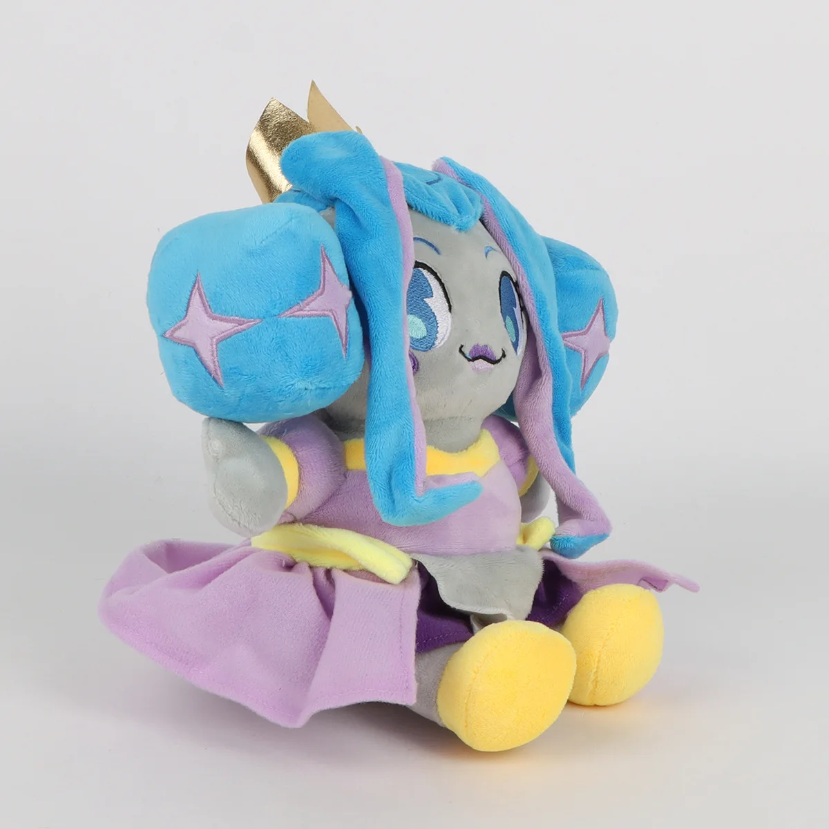 Cavaleiros de Guinevere Plushie Boneca de pelúcia com design de armadura Presente colecionável de pelúcia macia para amantes medievais