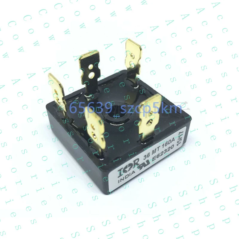 PP+ 2pcs 36 AMP Three Phase 5-PIN Bridge Rectifier 36A 1600V 36MT160A