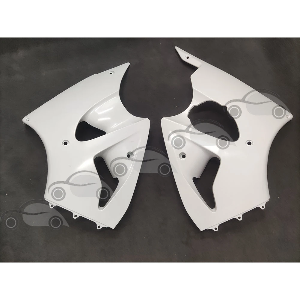 

Motorcycle Unpainted Left & Right Side Fairing Bodywork Panel Fit for Kawasaki Ninja ZX-6R 636 2000-2002
