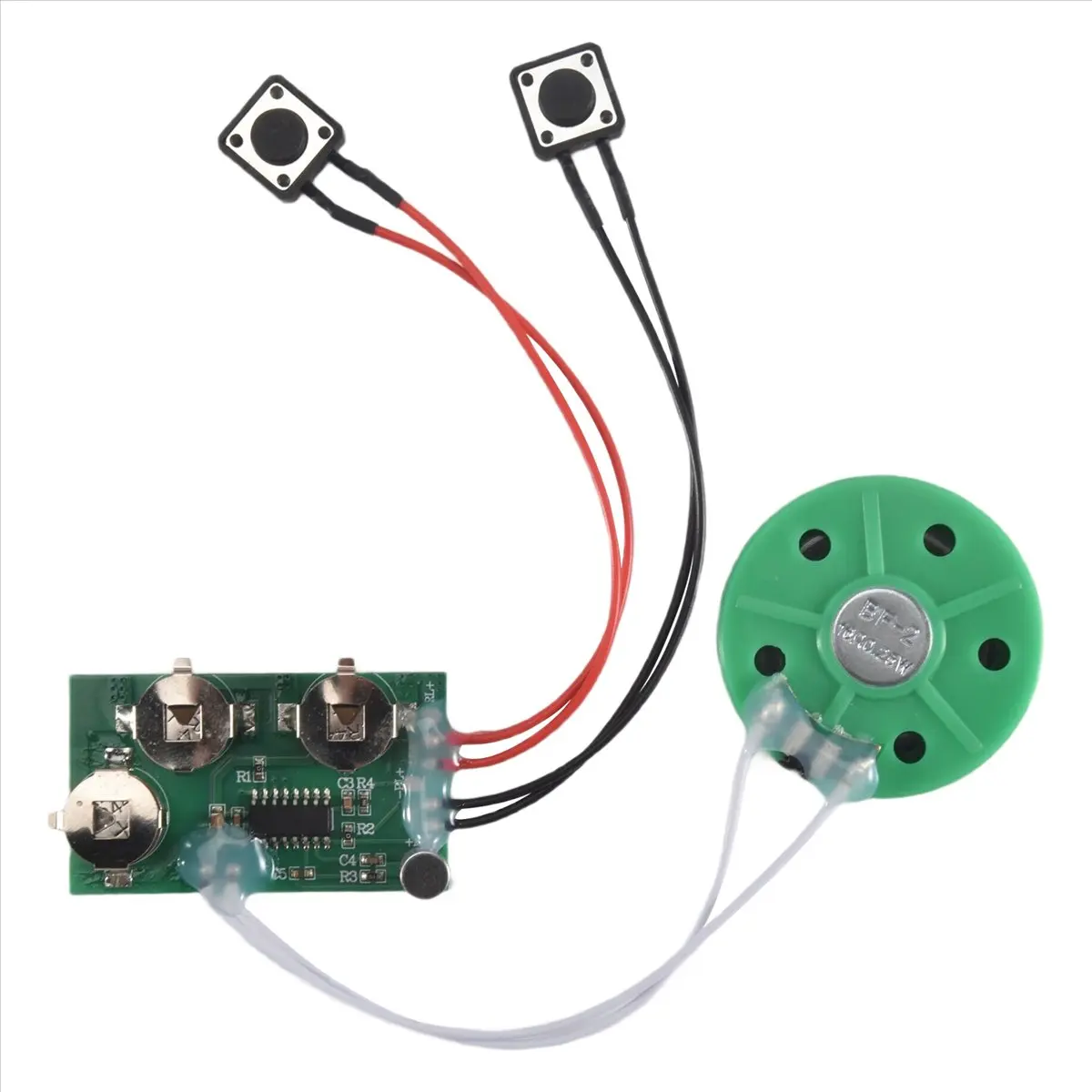 A46U DIY Voice Module Card 4 Minutes Recording Playback Voice Sound Chip Voice Greeting Card for Holiday Luggage Replacement
