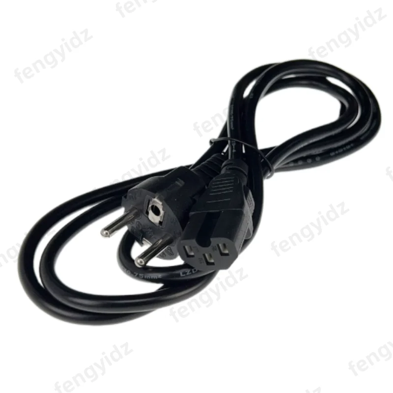 1.8m EU Schuko Power cables,Europe CEE7/7 Power Cord ,EU to C15 Power lead for household electrical appliances