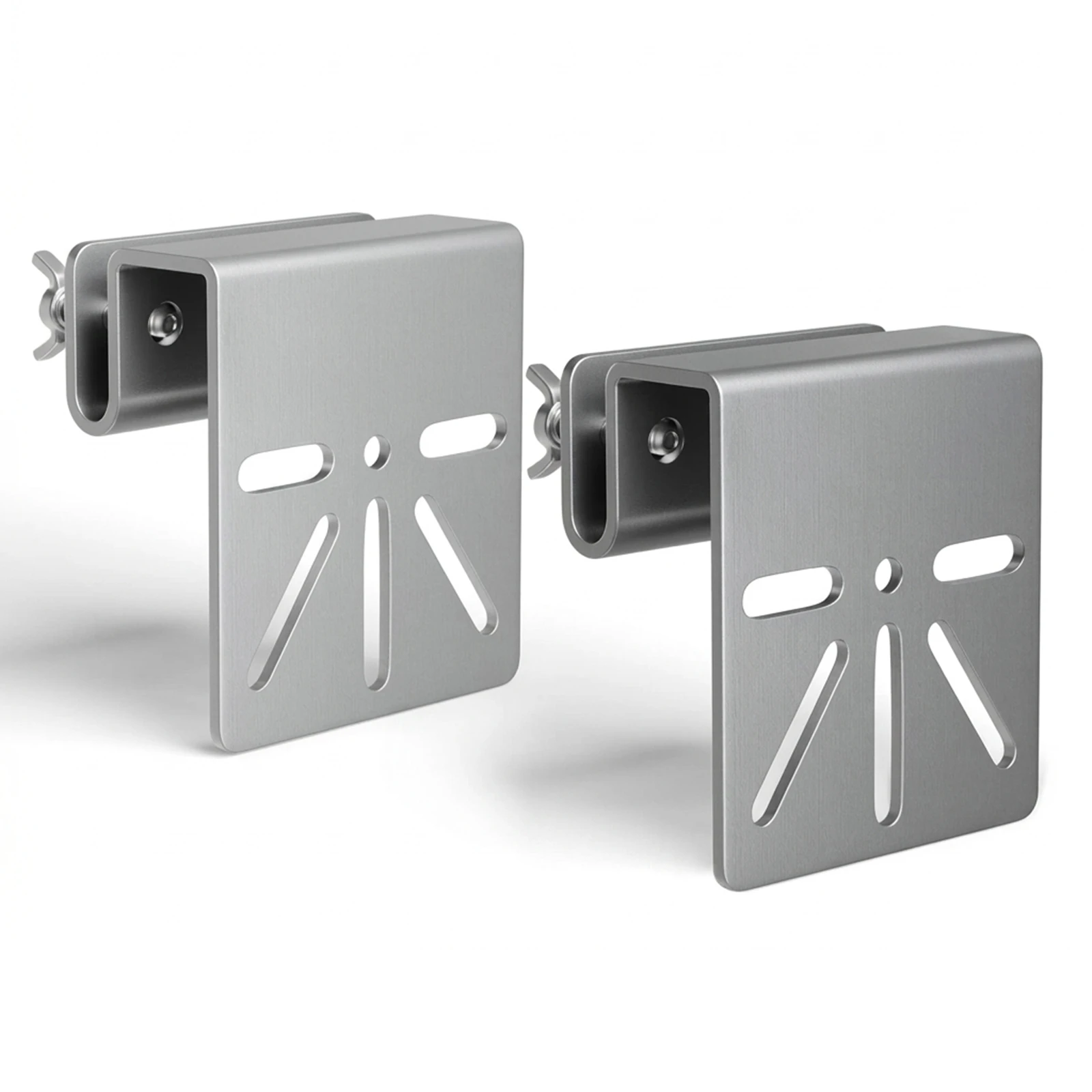 2PCS Monitor Wall Mount Bracket Aluminum Alloy for Kitchen Sink E330 Model Oxidation Resistant Space Saving Holder Durable
