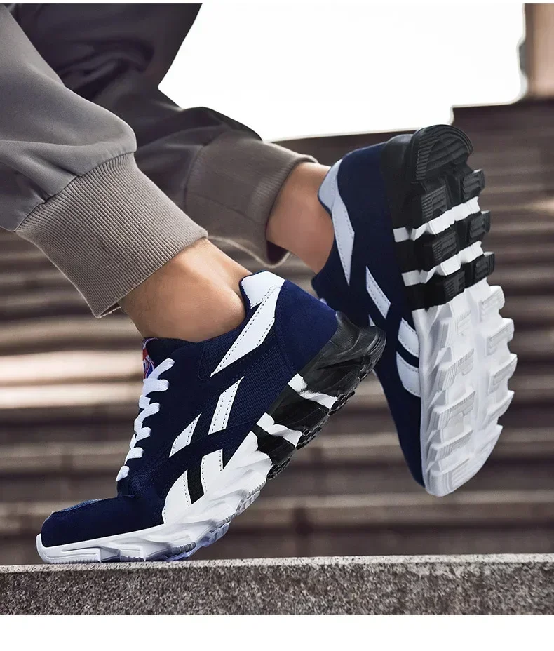 Größe 36-48 Herrenschuhe Leichte Atmungsaktive Schuhe Rutschfeste Atmungsaktive Laufschuhe für Herren Große Größen Sneaker Dropshipping Kinderschuhe – Detail 14
