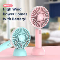 New Seven Leaf Mini USB Charging Small Fan Portable Handheld Fan