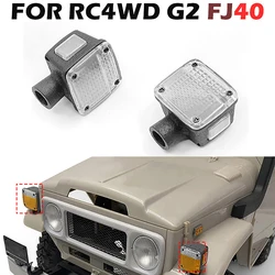 Turn signals for RC4WD FJ40 Cruiser Body 1/10 scale Rock Crawler Truck Turn Signal Rc Car Toys Upgrade Parts Accessories