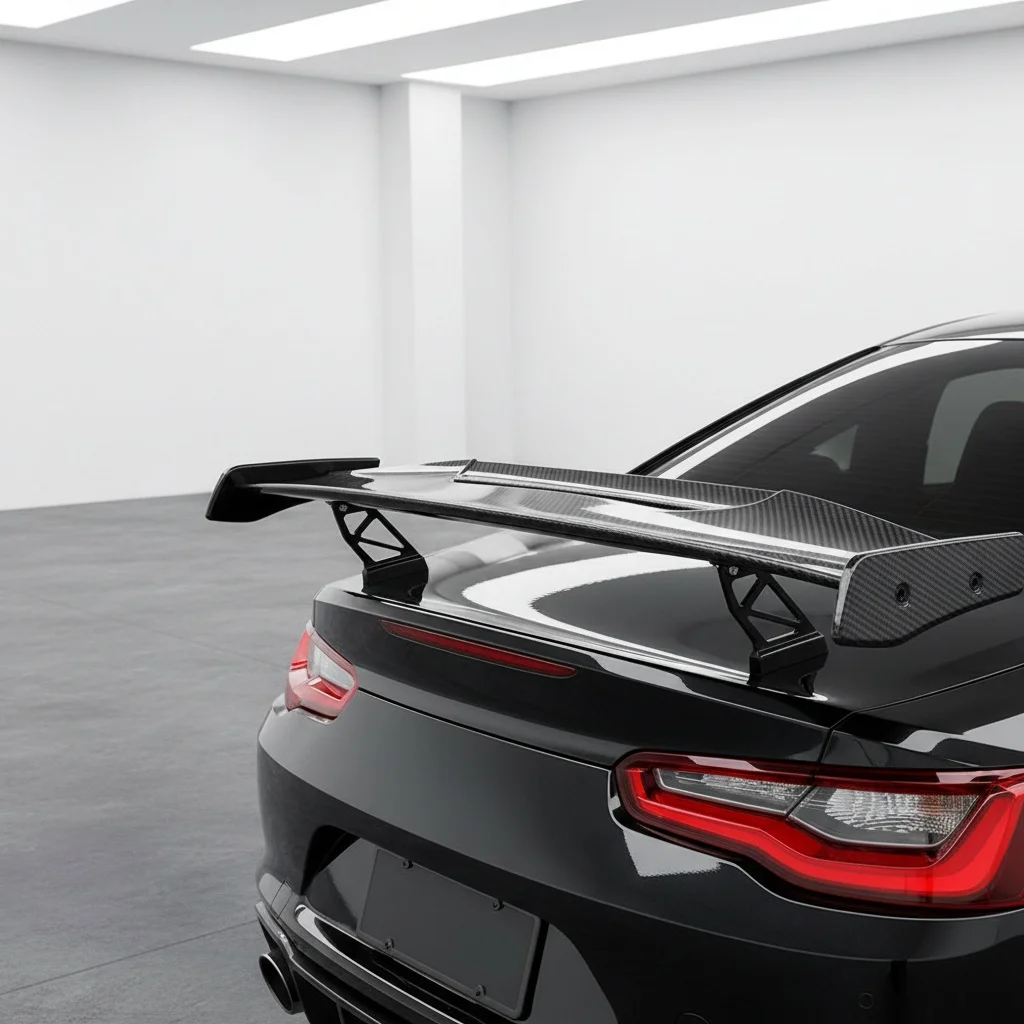 Universeller Heckspoiler Rennflügel Auto-Tuning Heckflügel-Zierleistenset
