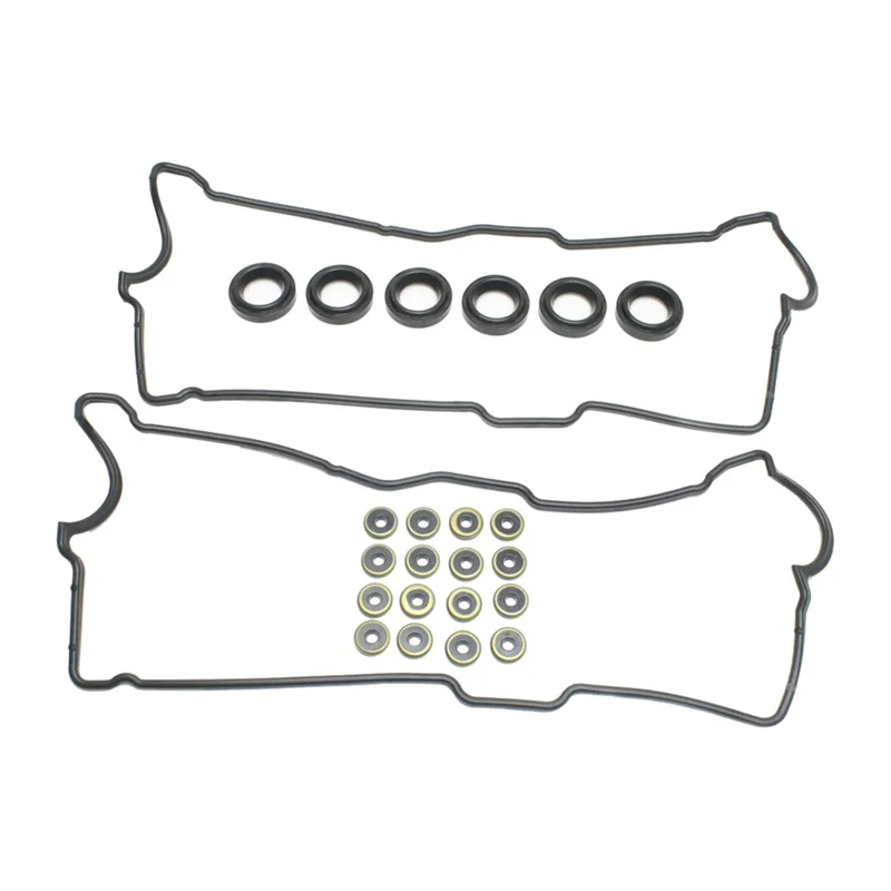 Valve Cover Gasket Set 3VZFE 5VZFE for Toyota Tacoma Tundra Camry T100 Lexus 3.0 3.4 1992-2004 Spark Plug Tube Seals Kit