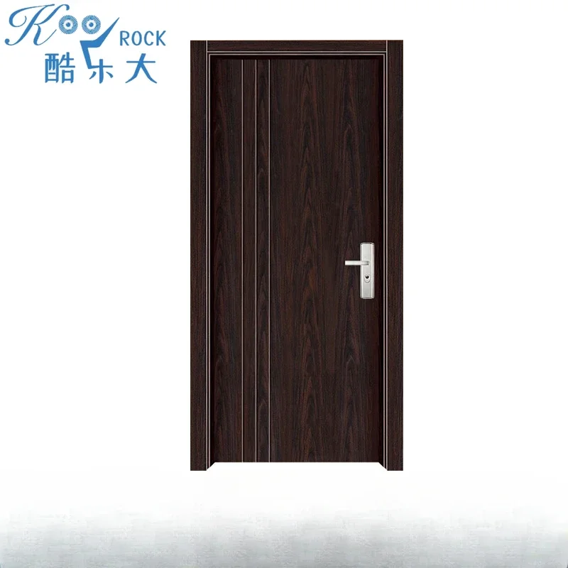 

Stylish and Sturdy American Steel and Wood Indoor Security Door for Home and Room Protection
