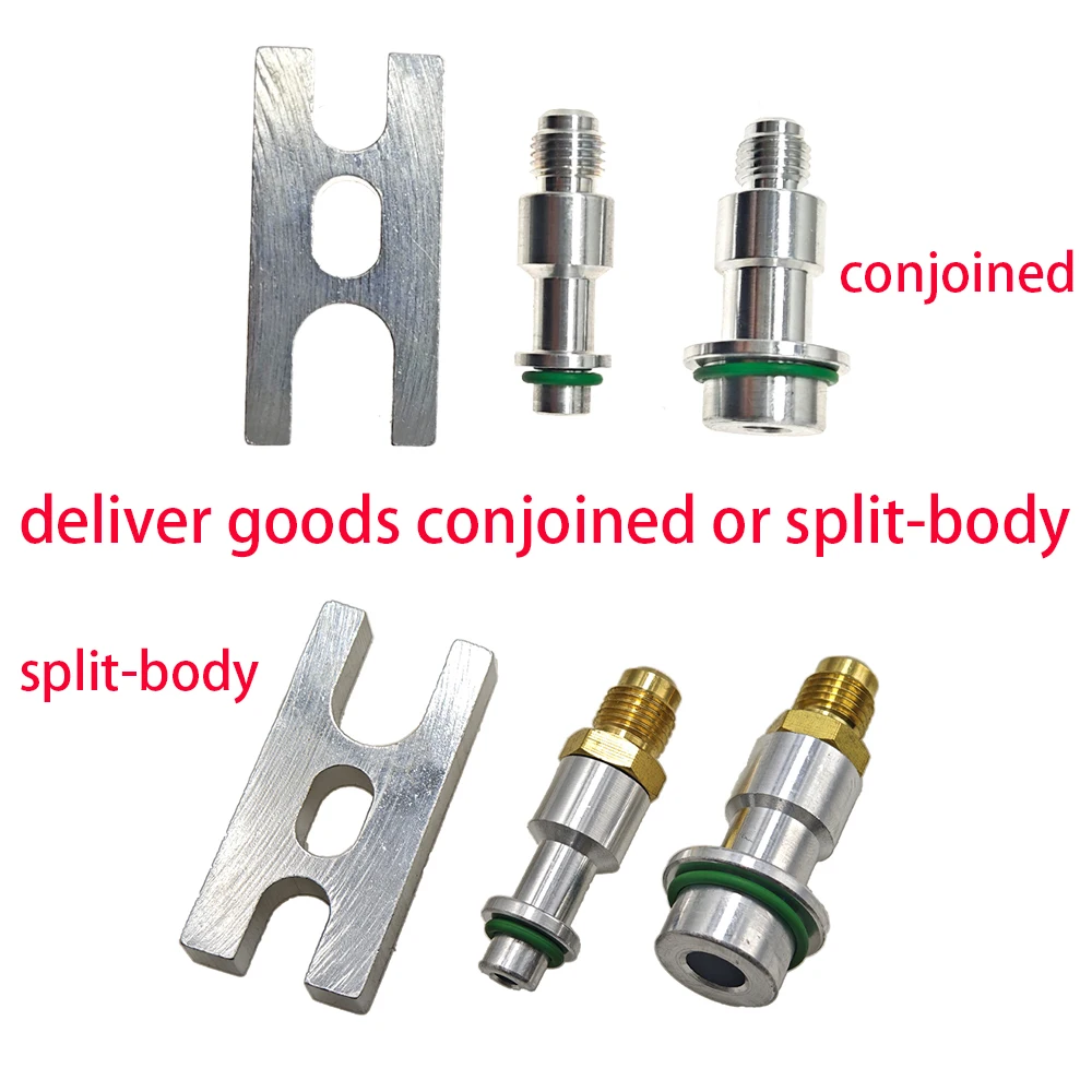 Car Air Conditioner Leak Test Plug Stopper Refrigeration Hose Connector Auto A/CPipe Leak Detection Maintainance Tools