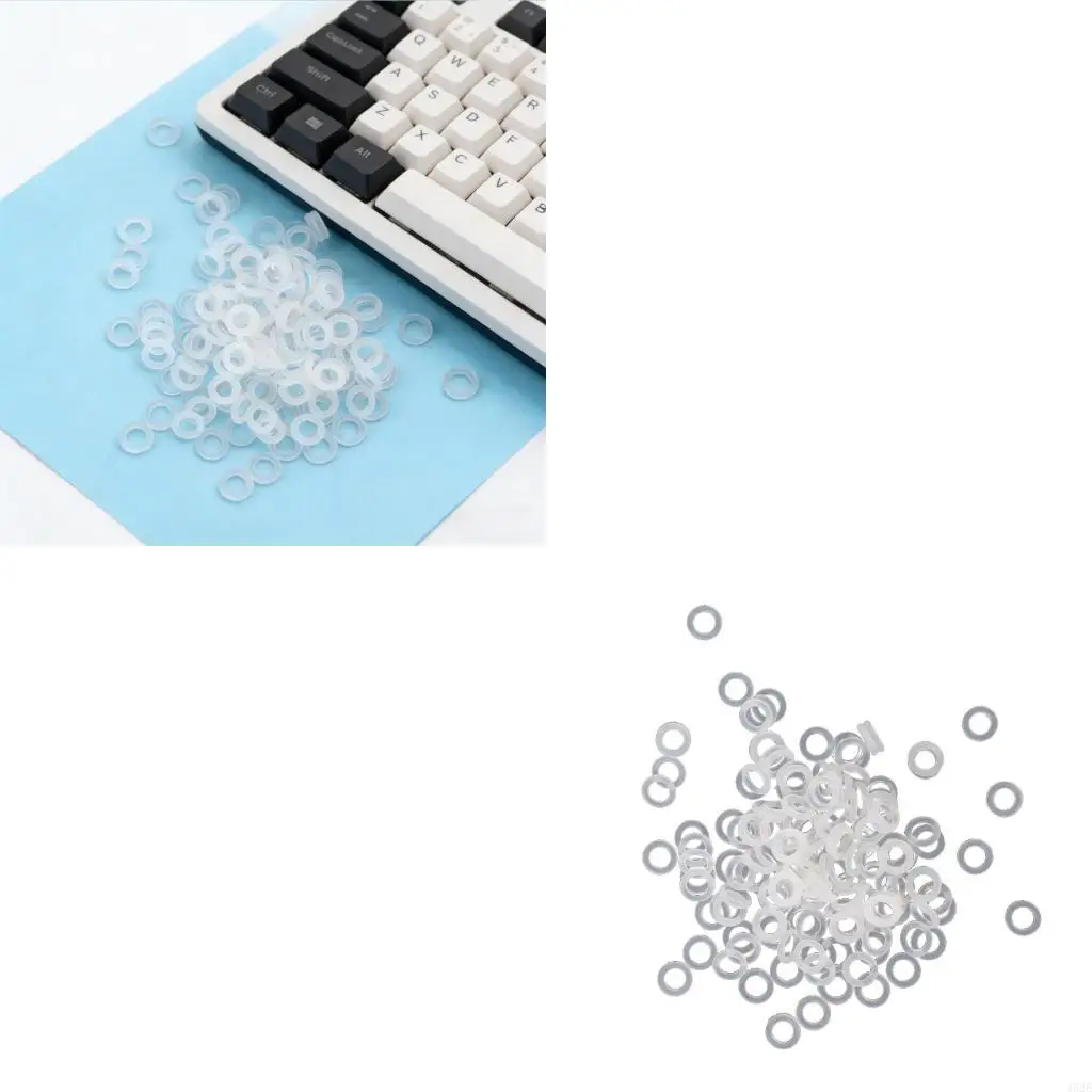 462E Silicone Switches Silencers Rings for Mechanical Keyboards 120Pcs Providing Safe Quiet Typing Solution