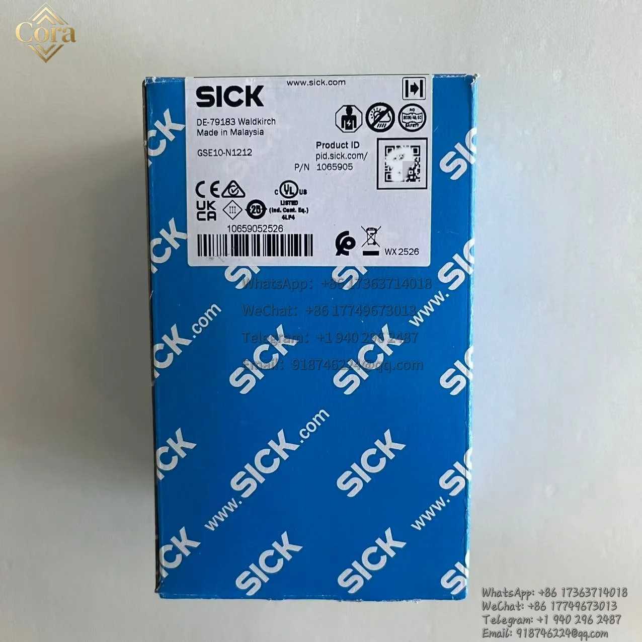 

sick brand origianl GSE10-N1212 order no. 1065905 PHOTOELECTRIC SENSORS new in stock