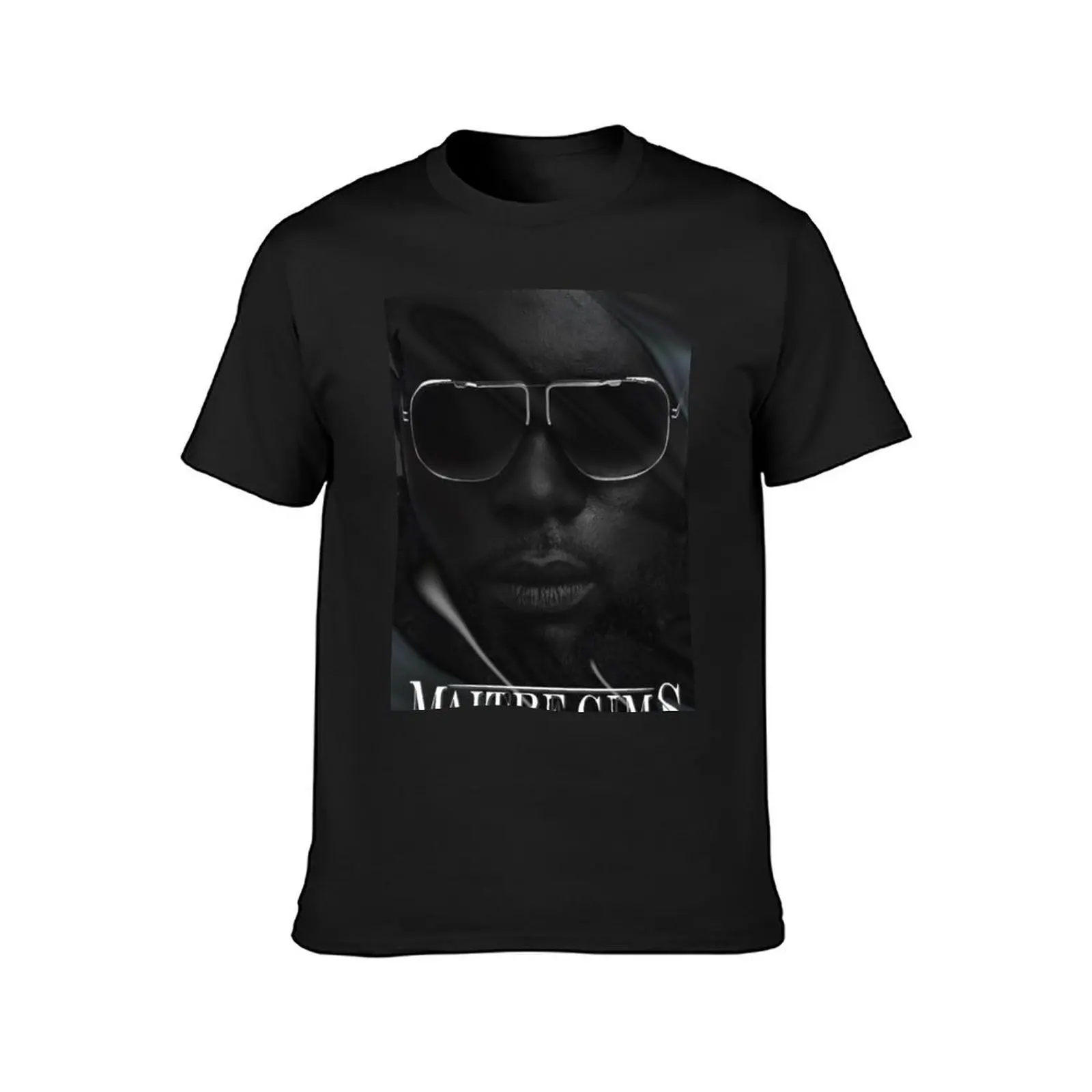 Copie de BLACK MAITRE GIMS WARANO STYLE T-Shirt plus size tops cute tops mens tall t shirts