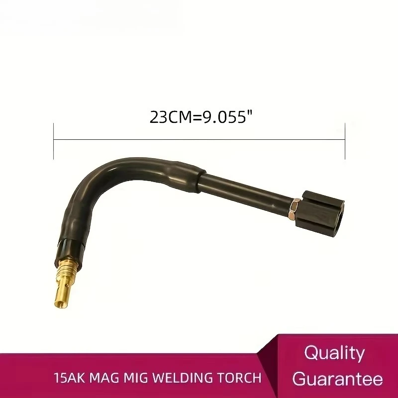 ملحقات أدوات لحام CO2 MIG Binzel 15AK MAG MIG شعلة لحام مرنة معقوفة الانحناء #5