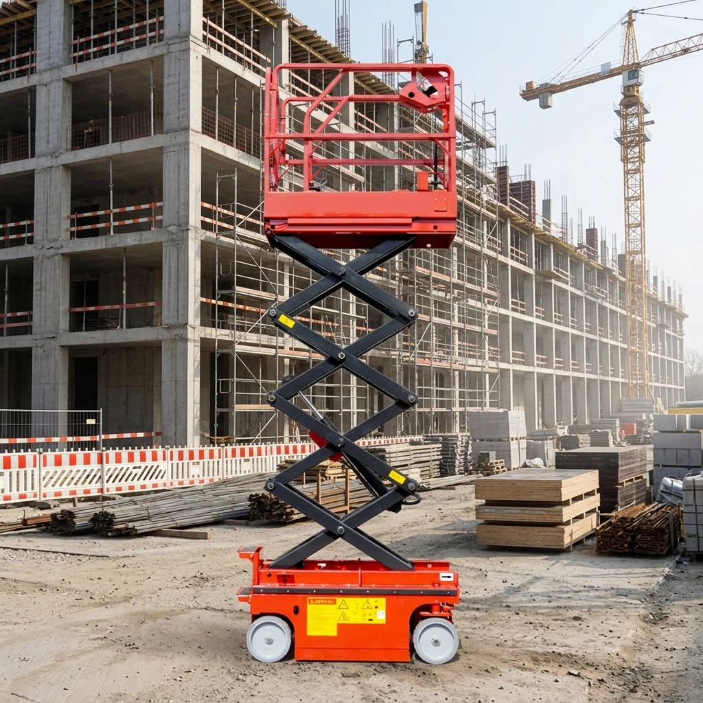 Wholesale Factory Direct Fully Automatic Self-moving Wheeled Scissor Lift Platform
