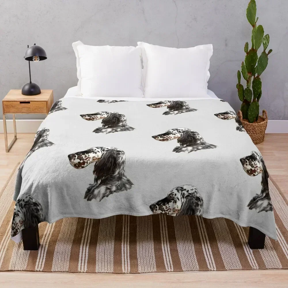 

English Setter Throw Blanket Lightweight Cozy Blanket for Bed Sofa