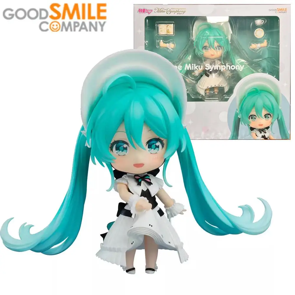 GSC Original Nendoroid 2490 Hatsune Miku Symphony 2023Ver. Anime Figure Action Figure Toys For Boys Girls Kids Birthday Gifts