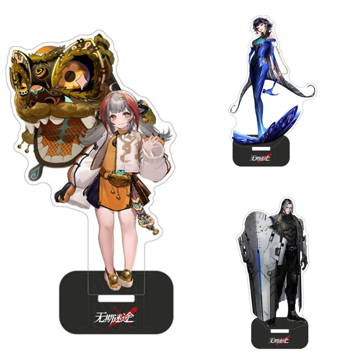 Game Path to Nowhere Acrylic Stand Model Anime Figures Zoya Hamel Demolia Demon Hella Cosplay Model Plate Desk Decor Props Sign