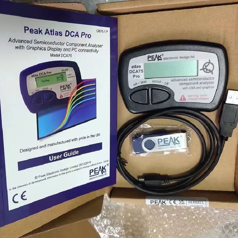 Peak Electronic Design DCA75 - Atlas DCA Pro Advanced Semiconductor Analyser