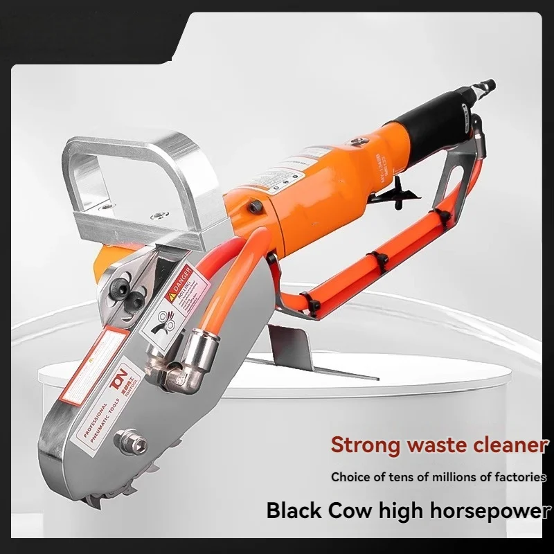 Cardboard box narrow edge removal machine, waste cardboard box dismantling machine, high-power pneumatic waste removal machine