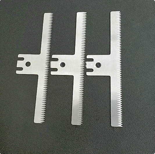 

2Pcs T Shape Packaging Machine Tooth Blade 160-270mm Carbon Steel Horizontal Sealing Vertical Packaging Machine Accessories