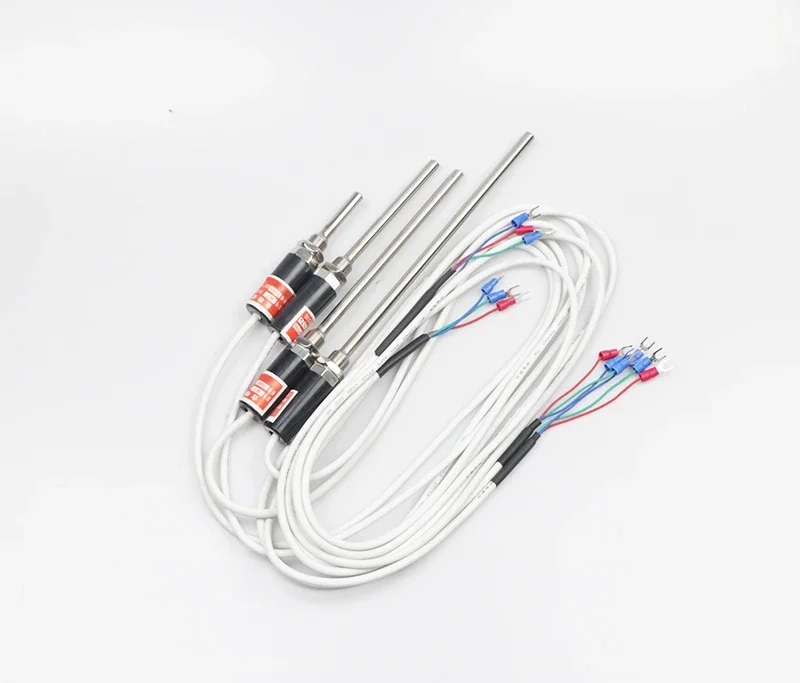 5PCS PT100 temperature sensor probe type thermal resistance waterproof and rust proof thermocouple thermal resistance WZPT-03