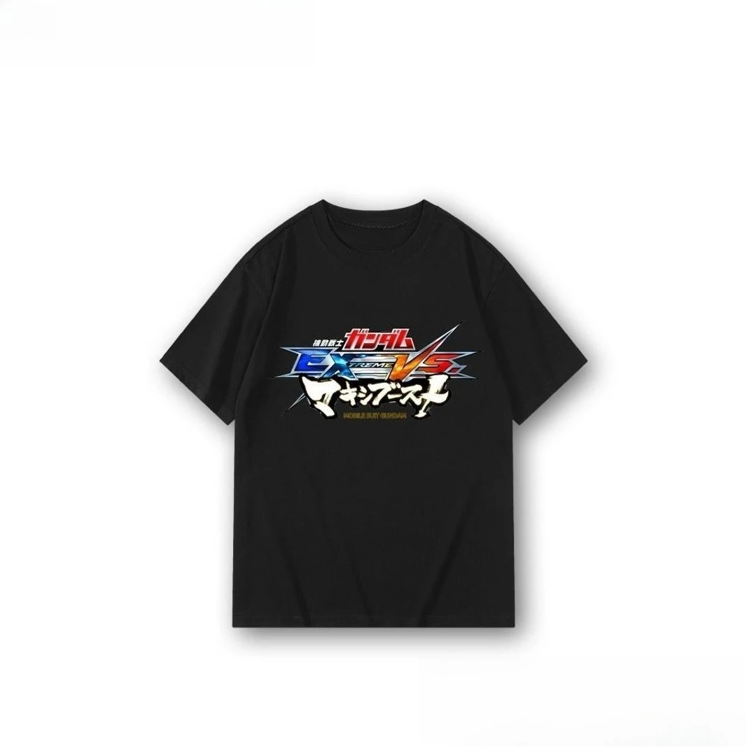 

The 2025 New Mobile Suit Gundam Anime-related Cotton Short-sleeved T-shirt Is A Summer Trend for Men and Women in Japan