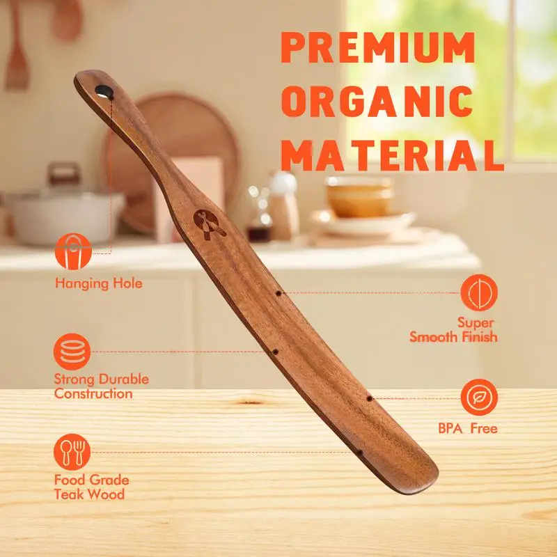 Wooden Dough Stir Paddle 4