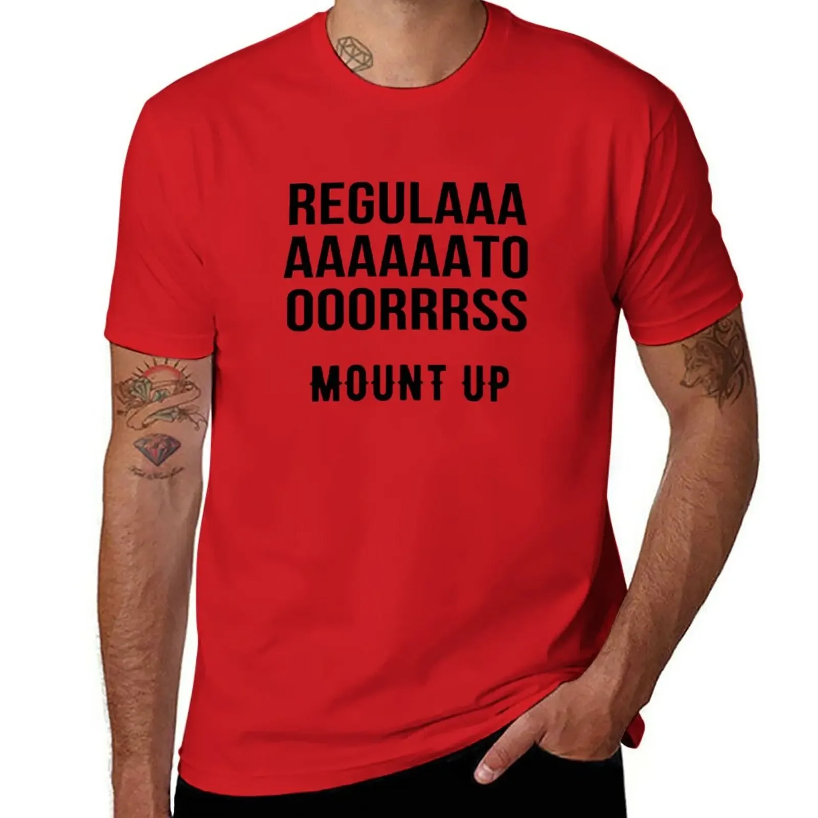 Regulators, Mount Up. T-Shirt shirts graphic tees plus size tops aesthetic clothes mens t shirt graphic