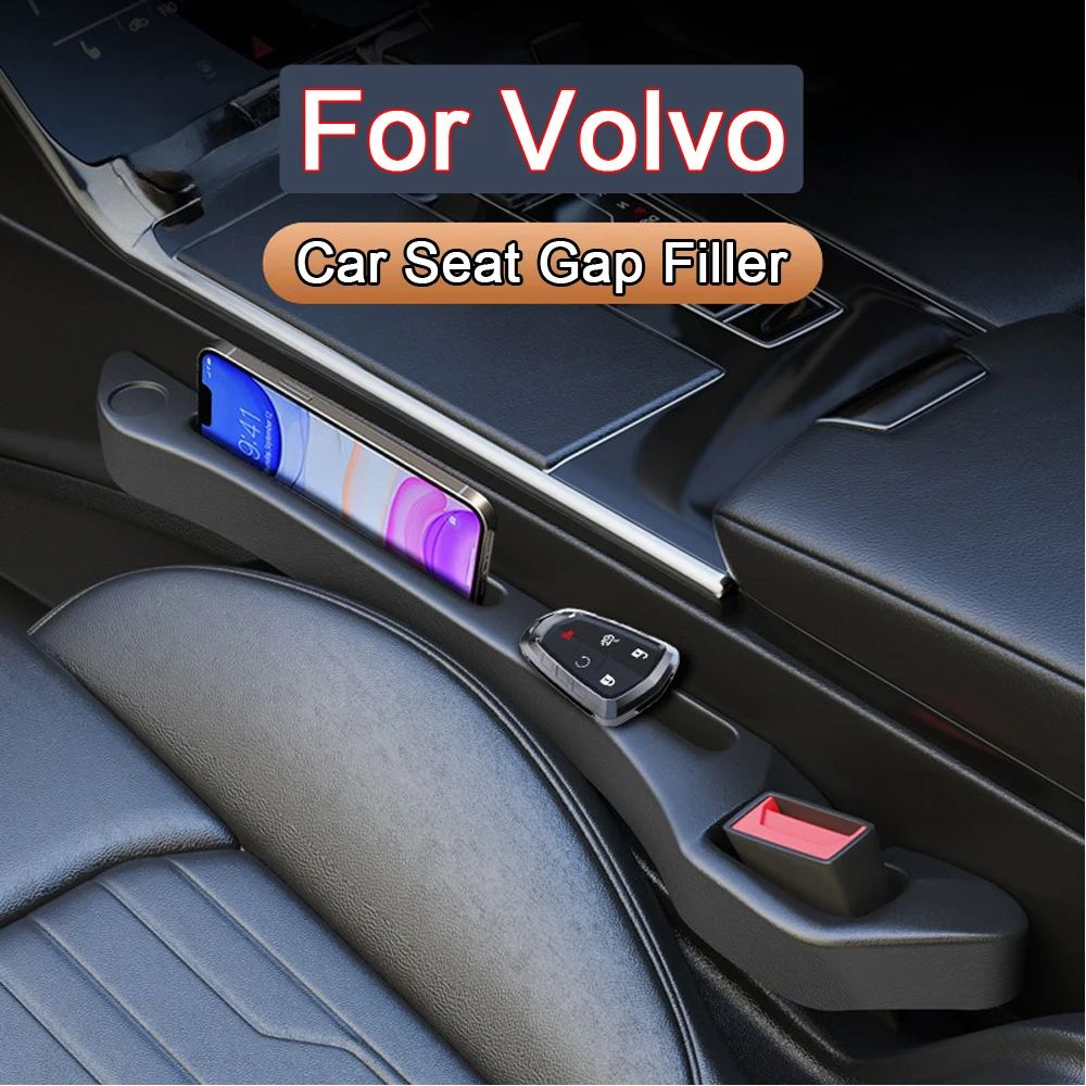 Новый наполнитель для зазора на сиденье автомобиля, герметичная боковая заглушка для сиденья, заглушка для хранения для Volvo S40, S60, S80, S90, XC40, XC60, XC90, V60, V90, V90CC, XC40