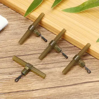 Mangas antienredos para carpa, aparejo lateral con gancho giratorio, helicóptero, accesorios de pesca