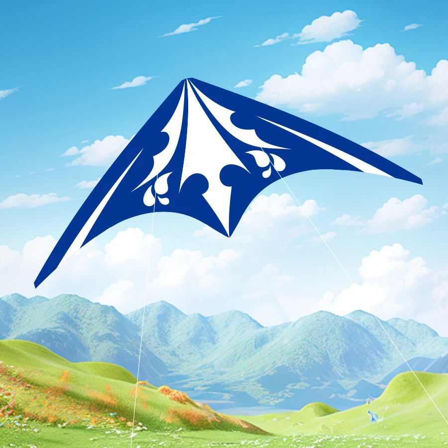 Sun and Moon Stunt Sea King Stunt Kite Set การออกแบบธีมคู่ Beach Kite Flying Adventure