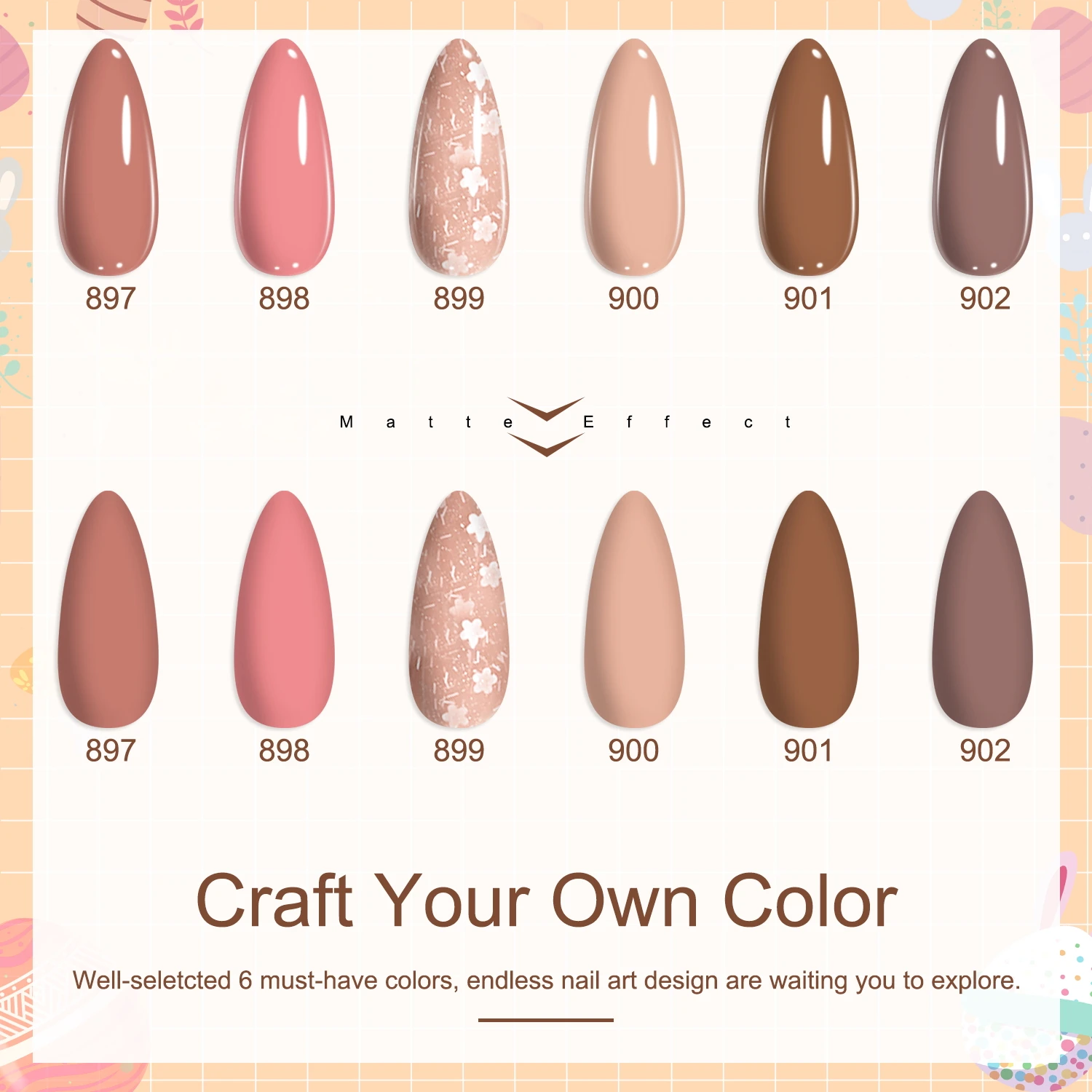 12個入りディップパウダーネイルキット - 6つのヌードカラーのディッピングパウダーとエッセンシャルベース＆トップコートアクティベーター、ホームDIYネイルアートデザイン用